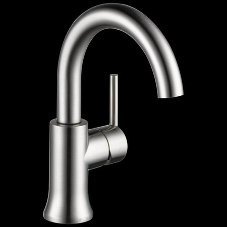 DELTA Single hole installation Hole Single Hole Lavatory Faucet, Stainless 559HA-SS-DST